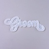 Wedding DIY Word Groom Silicone Molds X-DIY-K017-08-2