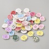 4-Hole Plastic Buttons BUTT-TAC0012-01-1