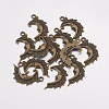 Tibetan Style Pendants MAC384-NF-4
