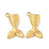 Ion Plating(IP) 304 Stainless Steel Pendants STAS-N103-88G-1