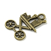 Tibetan Style Alloy Pendants TIBE-I026-6032AB-2