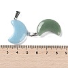 Synthetic Noctilucent Stone/Luminous Stone Pendants G-Z054-02B-4