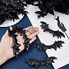 40Pcs Imitation Leather Evil Wings Ornament Accessories DIY-GF0008-82B-3
