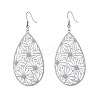 Hollow Brass Dangle Earrings for Women WG72A0C-01-1