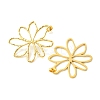 PVD Vacuum Plating 304 Stainless Steel Stud Earrings for Women EJEW-L284-06G-2
