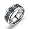 201 Stainless Steel Finger Rings for Couple FS-WG1136E-04-1