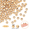 100Pcs Ion Plating(IP) 202 Stainless Steel Rondelle Spacer Beads STAS-UN0030-76-5