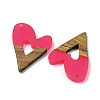 Resin and Walnut Pendants WOOD-I013-08C-2