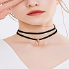 10Pcs 5 Colors Alloy Charms RESI-LP0001-26-3