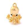 Brass Pendants With Clear Cubic Zirconia KK-S403-01G-1
