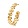 304 Stainless Steel Cuff Bangles for Women LS-BJEW-F491-01G-04-2