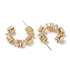 Brass Stud Earrings KK-L208-80G-2