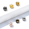 30Pcs 6 Colors Tibetan Style Alloy Beads TIBEB-YW0001-28-4