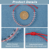 8Pcs 8 Colors Natural Quartz Crystal Braided Bead Bracelets Set BJEW-FI0001-36-4