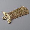 Alloy Eagle Wing with Pentagram Brooch Pin JEWB-WH0030-13C-G-2