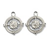 Non-Tarnish 304 Stainless Steel Pendants STAS-P279-10P-2