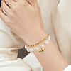 6Pcs Adjustable Waxed Cotton Cord Braided Bead Bracelets and Natural Quartz Crystal Bead Bracelets Sets BJEW-SC0001-53-5