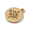304 Stainless Steel Pendants STAS-B062-12G-2