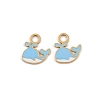 304 Stainless Steel Enamel Charms STAS-G357-02G-02-1