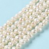 Natural Cultured Freshwater Pearl Beads Strands PEAR-E018-54-2