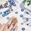 60Pcs 12 Styles Alloy Rhinestone/Enamel European Beads & Resin European Beads Kits DIY-PA0001-06A-3