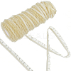 Nylon Chiffon Elastic Lace Trim OCOR-WH0082-159A-1