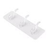 Self-adhesive Acrylic Wall Hook Hangers AJEW-TADJ0001-09B-02-2