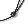 Natural & Synthetic Gemstone Pendant Necklaces NJEW-C046-03-5
