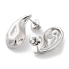 Non-Tarnish 304 Stainless Steel Stud Earrings EJEW-H115-17P-2