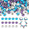 150Pcs Opaque Resin European Beads RESI-TA0004-72A-2