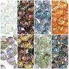 20Pcs Full Rainbow Plated Electroplate Glass Transparent Beads EGLA-YW0005-20-2