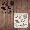 Plastic Reusable Drawing Painting Stencils Templates DIY-WH0172-383-2