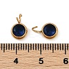 Ion Plating(IP) 304 Stainless Steel Micro Pave Cubic Zirconia Charms STAS-Z094-02G-08-3