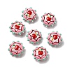 Baking Paint Glass Enamel Beads LAMP-K039-34B-1