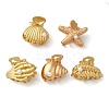 5Pcs 5 Styles Ocean Theme Alloy Claw Hair Clips MRMJ-P018-01MG-1