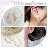 160Pcs 10 Colors Transparent Glass Beads GGLA-GO0001-01-7