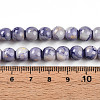 Baking Paint Glass Beads Strands X-DGLA-N003-8mm-C08-5