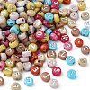 Opaque Mixed Color Acrylic Beads MACR-YW0002-48B-2