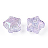 Transparent Crackle Acrylic Beads LS-TACR-S148-03E-3