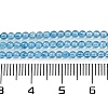 Natural Blue Topaz Beads Strands G-P553-A01-02-5