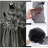Polyester Pleated Lace Trim Ribbon OCOR-WH0079-45A-5