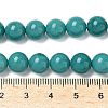 Natural Magnesite Beads Strands G-K244-02-8mm-03-2