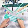 1Pc Acrylic Zipper Pocket Template DIY-CP0013-21-3