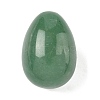 Natural Green Aventurine Egg Shape Display Decorations G-Z094-01K-1