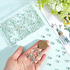 2 Strands Transparent Electroplate Glass Beads Strands EGLA-SP0001-24A-3