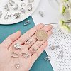 24Pcs 6 Style Brass Pinch Bails Set KK-FH0002-02-3