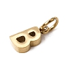 304 Stainless Steel Charms SA-CBABF3F-01G-B-2