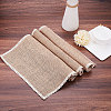Braided Jute and Lace Non-Slip Insulation Pad LS-AJEW-WH0066-01-5