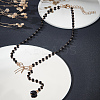 4Pcs Alloy Bowknot Pendant Necklaces for Women NJEW-LP0001-28B-3