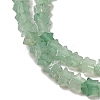 Natural Green Aventurine Beads Strands G-G085-B10-01-3
